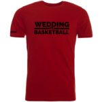 Wedding Basketball T-Shirt rot
